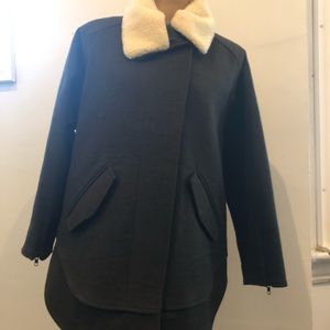 The Kooples khaki coat